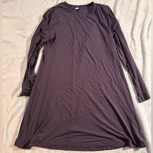 Long sleeve T-Shirt dress